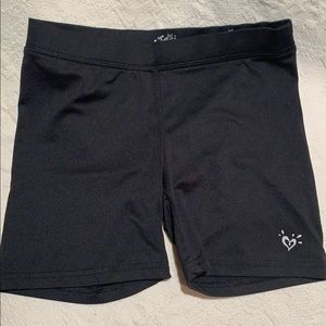 Justice Girls size 12 biker shorts